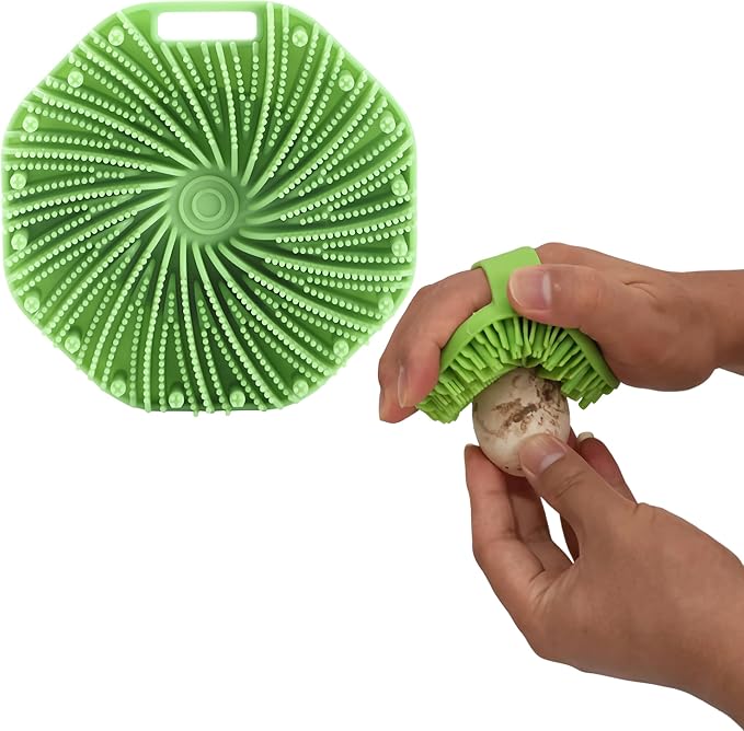 Egg Washer for Fresh Eggs - Egg Cleaner for Fruits and Vegetables, Keeps Produce Fresh (1, Green)