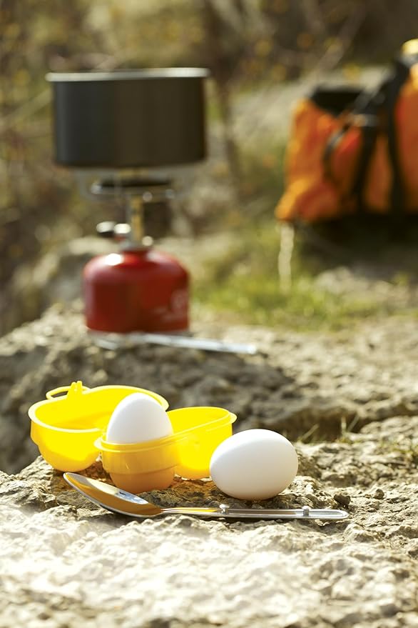 Coghlan's 2-Count Camping Egg Holder – Durable, Compact, Lightweight Storage Container for Outdoor Cooking, Travel, and Camping Adventures