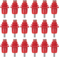 20pcs Automatic Chicken Waterer Nipples with Spring Head Poultry Water Drinker for Farm and Backyard Use Sturdy Chicken Water Feeding System for Quail