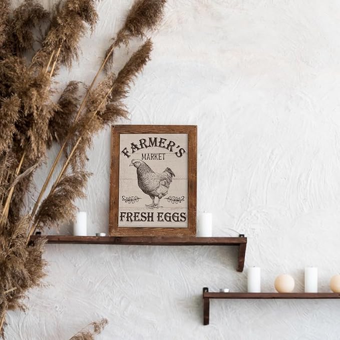 FLVGE 047-QJ-mgp-farmhouse Sign, 10*7.8 IN
