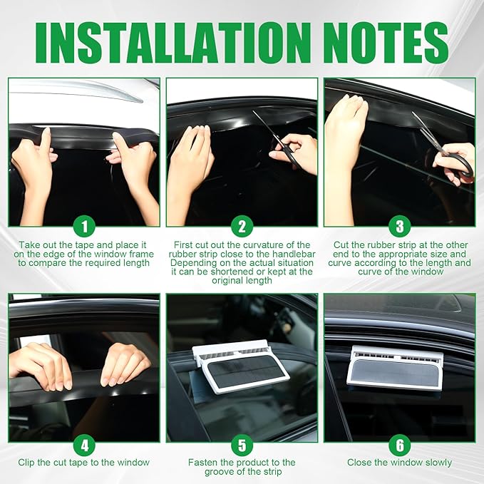 2 Pack Solar Powered Car Exhaust Fan 3 Fans Car Window Air Vent Radiator Solar Energy Cooling Vent Exhaust for General Types (Solar & Battery & USB 3 Fans,White)