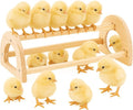 Chicken Roosting Perch Bar - Large Pine Wood with Mirror, Outdoor Use, Easy Installation
