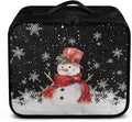 Rnyleeg Snowman First Aid Kit Bag Empty Christmas First Aid Kit for Home Medical Trauma Bag Portable Compact Trauma Medical Kits