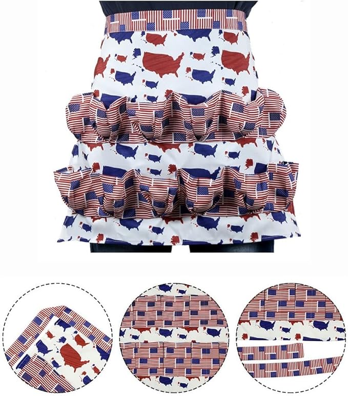 Egg Collecting Apron with 12 Deep Pockets,Farmhouse Kitchen Home Workwear for Collecting Chicken Duck Goose Eggs