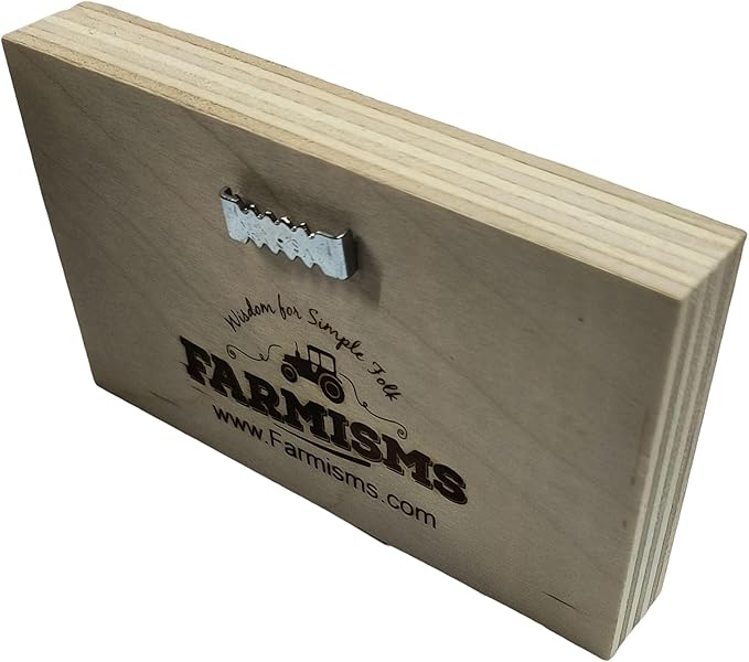 Farmisms 5x3 Inspirational Wooden Rustic Country Signs for Country Farm Living –Welcome to Our Home