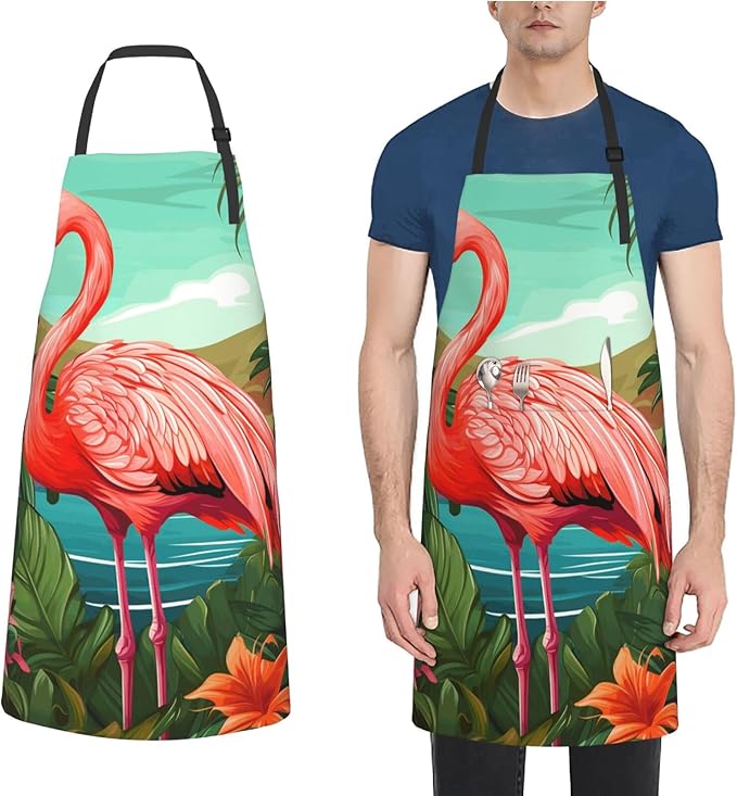 Aprons for Women with Pockets Waterproof Apron Adjustable Bib Turquoise Blue Gold Marble Apron Chef Apron