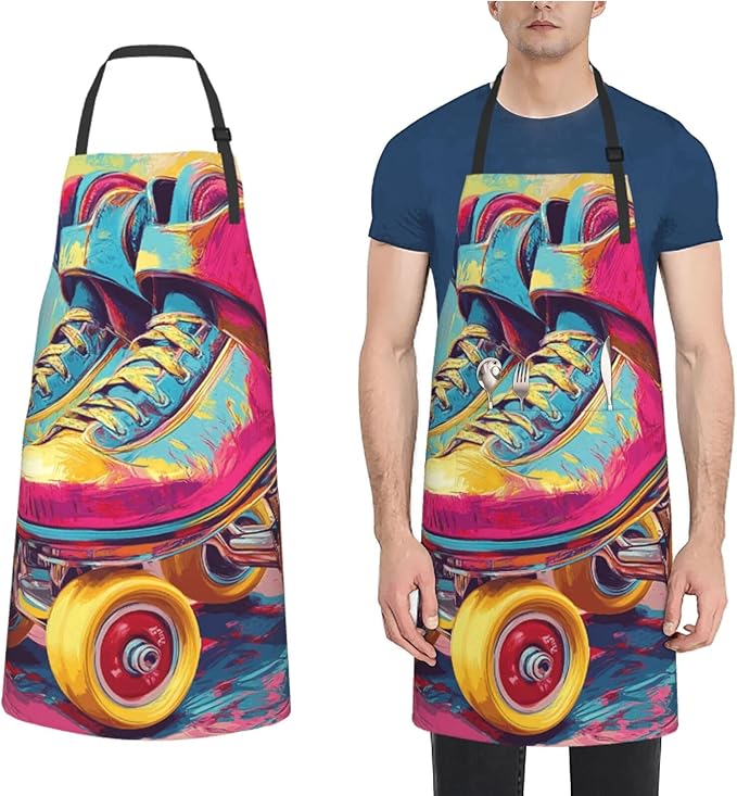 Waterproof Aprons for Women Men Adjustable Bib Tractor farm Apron Chef Cooking Aprons for Kitchen