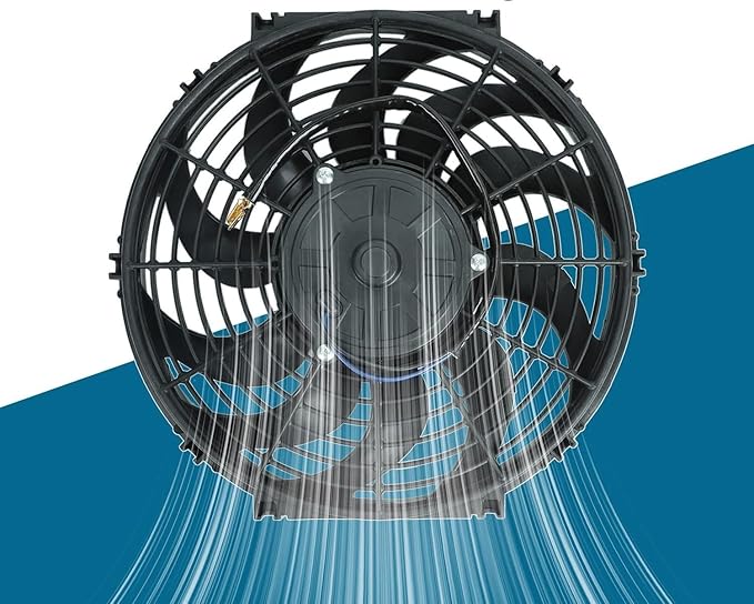 Amtrak Solar 12" Powerful Attic Exhaust Fan - Silent Operation, Energy-Free Cooling & Ventilation System for Home, Garage, Greenhouse, Shed & RV