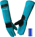 23.6 in Animal Handling Gloves, Bite Proof Scratch Resistant for Dogs, Cats, Birds, Reptiles, Vet, Grooming & Wildlife Rescue