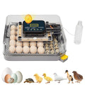 48 Egg Incubators for Hatching Eggs, Chicken Egg Incubator with Egg Candler, Automatic Egg Turning and Temperature, Humidity Control, Egg Hatcher Incubator for Chickens, Ducks, Geese, Birds and Quail