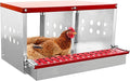 XINYI Chicken Nesting Boxes for Laying Eggs,Metal Coop for 2 Chickens,Roll Away Nesting Boxes,Easy Egg Collection,Brooder Box for Rabbit,Squirrel,Parakeet,Owl,Cockatiel,Robin