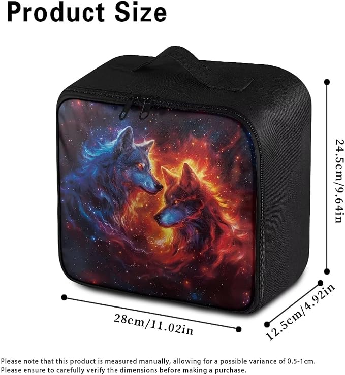 Rnyleeg First Aid Kits for Businesses Empty First Aid Bag Home Car Camping Hiking Adventure Medical Kits for Men Medium Travel Emergency Bag Wolf