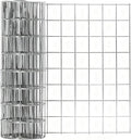 Wire Mesh Roll for Poultry Cages 36IN x50FT- Heavy Duty Fencing Net for Farm Garden Animal Plant Protection, Chicken Wire Fence, Easy to Install Fencing for Rabbits, Birds, Vegetables (Silver)