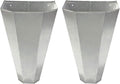 Little Giant RC2 Galvanized Steel Medium Poultry Restraining Flat Back Design Funnel Cone for Chicken, Birds, and Turkeys up to 10 Pounds, (2 Pack)