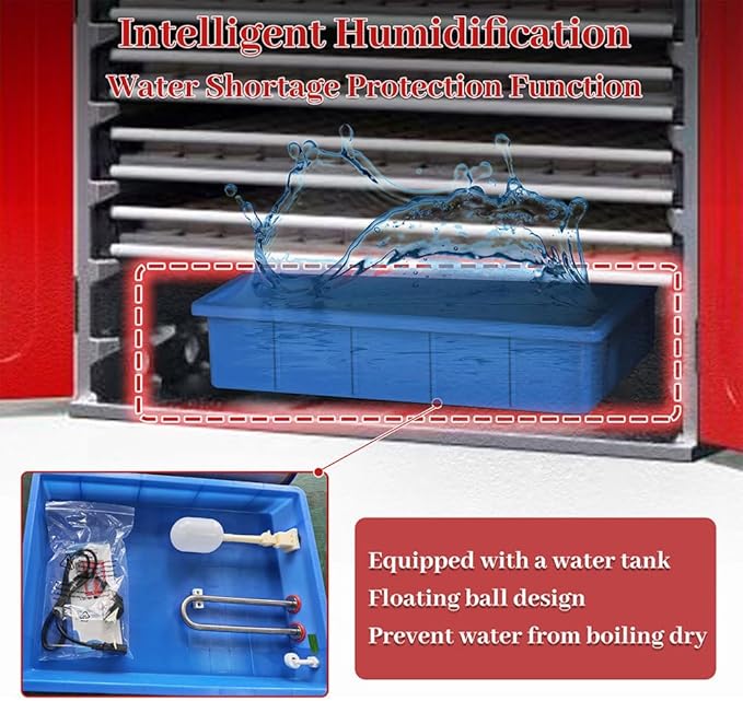 1000-Egg Commercial Incubator with 360° Auto Turning, Digital Temperature & Humidity Control, Large Poultry Hatcher for Chicken, Duck, Goose, Quail & Bird Eggs