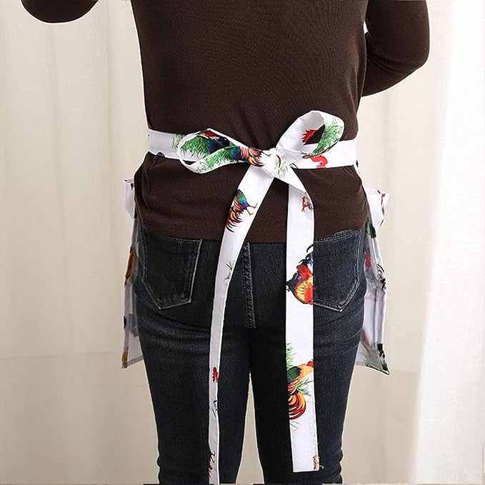 12 Pockets Egg Apron for Women, Farm Fresh Eggs Apron for Eggs Collecting,Chicken Egg Gathering Pocket