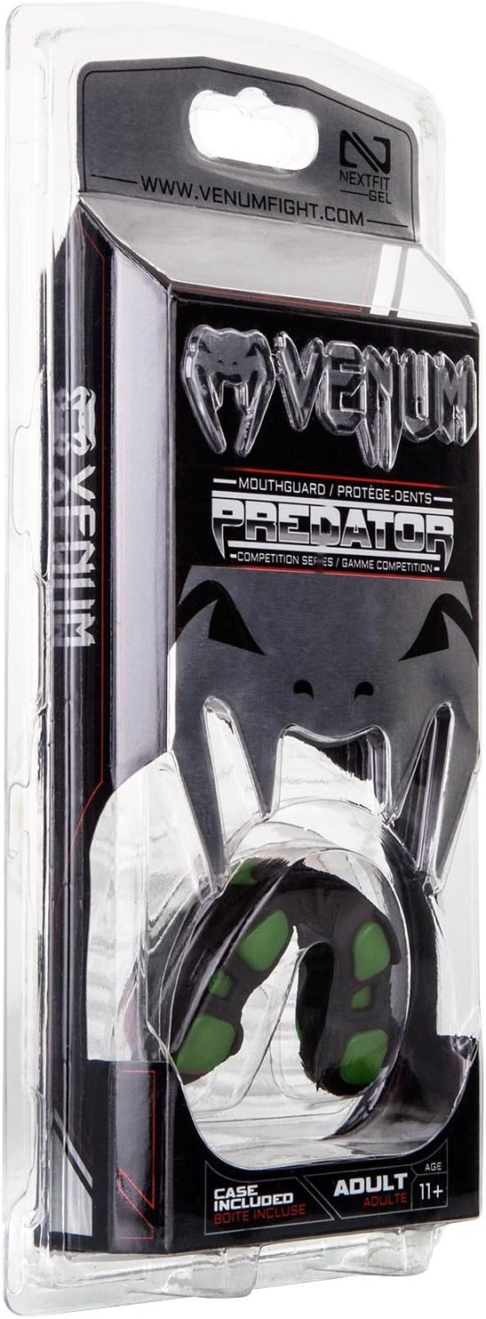 Venum Predator Mouthguard - Black/Green, One Size