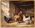 Farmhouse Animal Pictures Modern Chicken Wall Art Retro Rooster Poster Rustic Chicken Painting Abstract Animal Prints Farmhouse Rooster Pictures Vintage Chicken Wall Art Country Artwork 8x10 in Framed