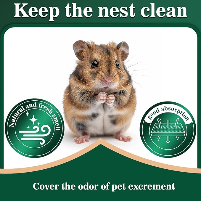 Sukh 14 OZ Aspen Hamster Bedding - Aspen Shavings Pet Supplies Bedding and Litter for Guinea Pig Rabbit Snake Enclosure Horse Bunny Hedgehog Chicken Coop Reptile Chinchilla Small Animal