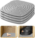 Chicken Nesting Box Pads, Washable Nesting Pads for Chicken Coop Bedding Nest Box Liners Reusable Nesting Pads for Laying Eggs Chicken Coop Accessories Grey 12''x12'' 4 Pictures Skimzy
