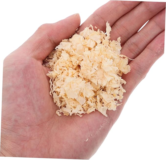 500g Pet Bedding Small Animal Bedding Shavings Cozy Environment for Rabbit Guinea Pig Chicken Coop Snake Reptile Sustainable