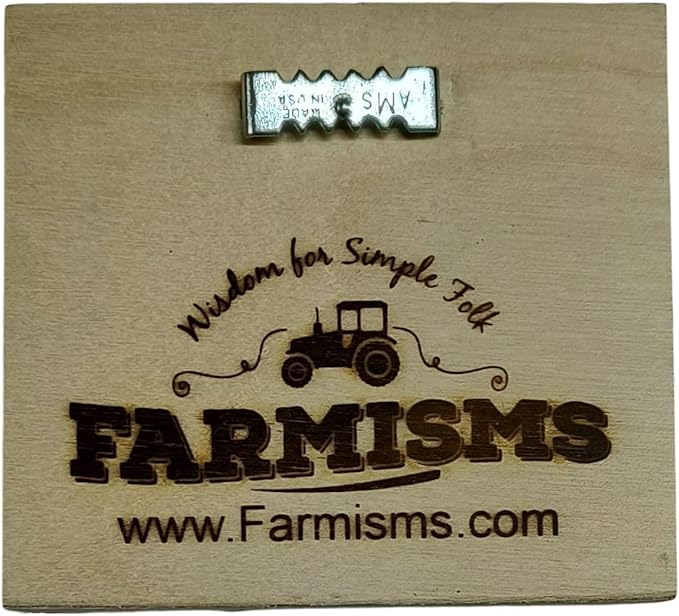 Farmisms 3x3 Inspirational Wooden Rustic Country Signs for Country Farm Living –Choose Happy
