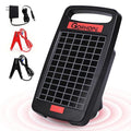 Short-Circuit Alarm 5Miles Solar Electric Fence Charger with Solar Panel,0.11J Solar Powered Fence Charger 24-Hour Protection,Easy to Set up,14-Day Continuous Protection for Livestock