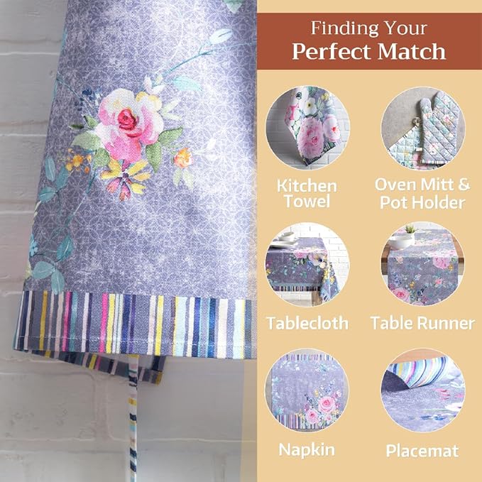 Maison d' Hermine 100% Cotton Apron for women with Pocket Kitchen Chef Apron for Men Cooking Easter Decorations