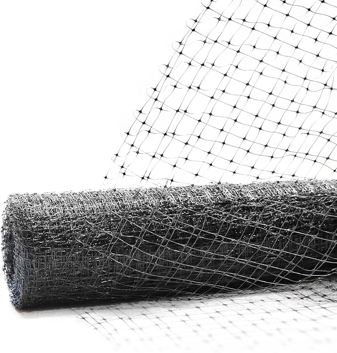Fencer Wire 7 ft. x 100 ft. Garden & Plant Protective Netting with 3/4" Mesh, Reusable & Doesn't Tangle, Protection Against Bird, Deer and Other Animals, Multiple Choices Available