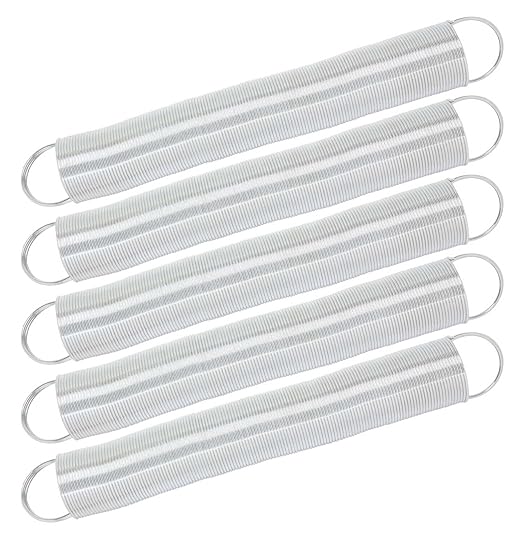 5 Pack Electric Fence Gate Big Tension Spring Extended up to 23 feet for Electric Fence Gate Livestock Fence Agricultural Fencing and Pasture