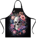 Apron Adjustable Waterproof with Two Deep Pockets Wowen men for Summer BBQ Pool Parties & Resorts