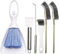 Plus tard 6 Pcs Bird Cage Cleaner Kit, Poop Off Bird Poop Remover, Bird Cage Cleaner Accessories, Complete Cleaning Solution for Birds and Small Pets