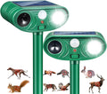 2026 Sonic Fortress Pro Deer Repellent Devices, Racoon Repellent Outdoor Squirrel Fortress Pro IP65 Animal Repeller Cat Deterrent with Motion Sensor&Flash Light to Scare Dog Out of Garden Yard(2Pack)