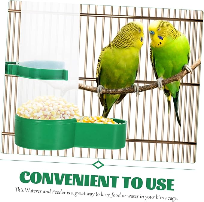 BESPORTBLE 5pcs Automatic Bird Feeding Machine Bird Feeder No Waste for Windows Chickens Poultry Random Style