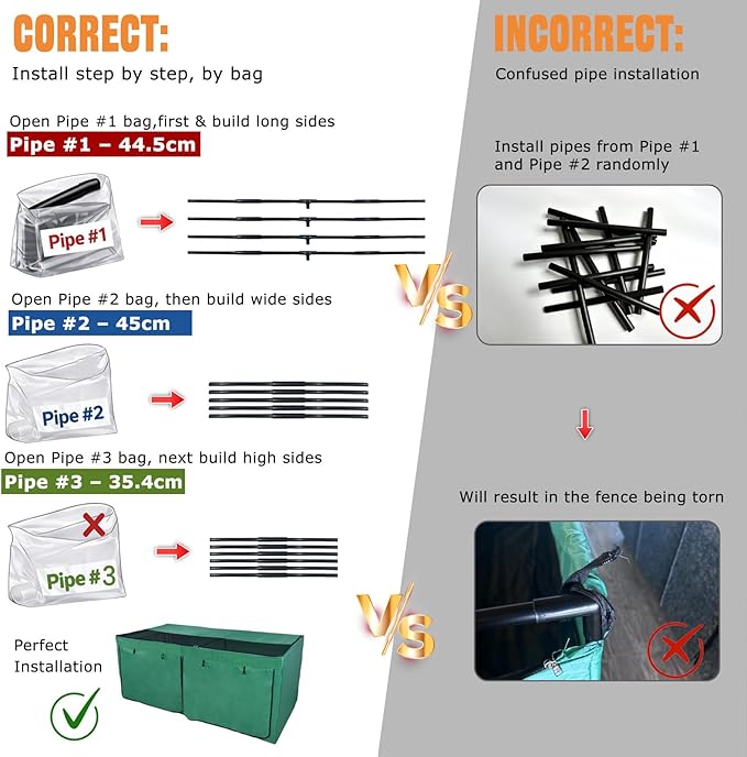 Brooder Box for Chicks, Chicken Run Large Chick Starter Kit Portable Brooding Pen with Breathable Mesh & Waterproof Pad Outdoor Indoor Small Animal Enclosures for Chicken Duck Quail (Large)
