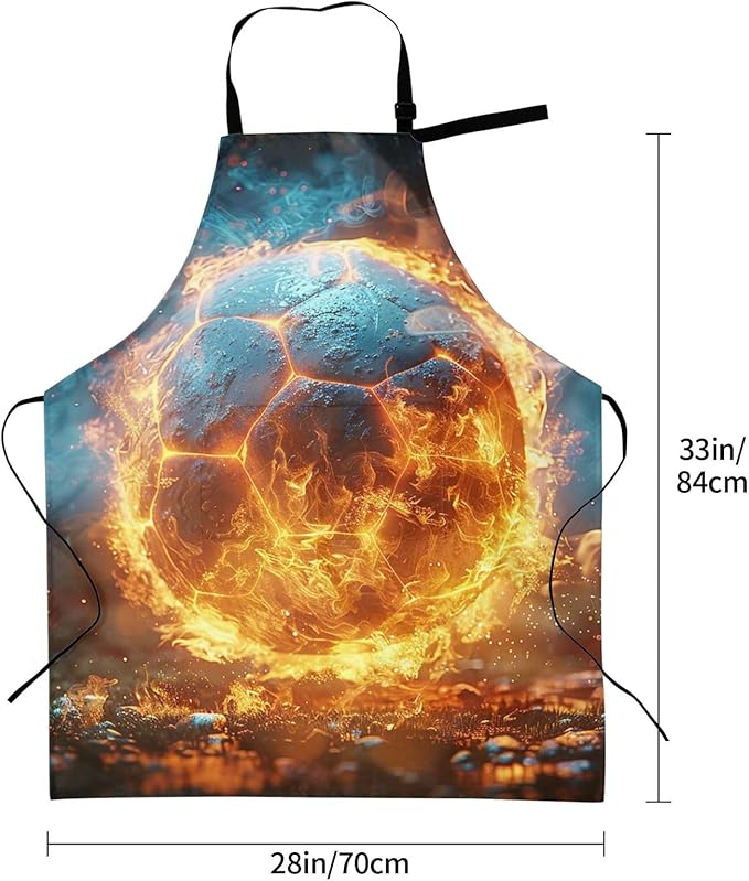 Kitchen Aprons for Men Women Waterproof Apron with 2 Pockets Cool Steampunk Gears Apron Adjustable Bib Aprons