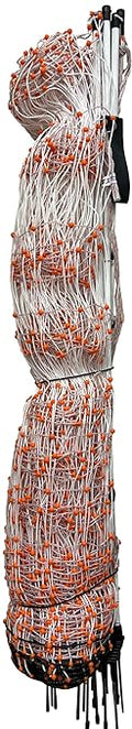 Gallagher 48" x 164' Electric Poultry Netting | Chicken Fence Repels Predators, 9 Mixed Metal Strands for 48x More Conductivity and Consistent Voltage, Sturdy Wire Fencing Keeps Poultry Safe