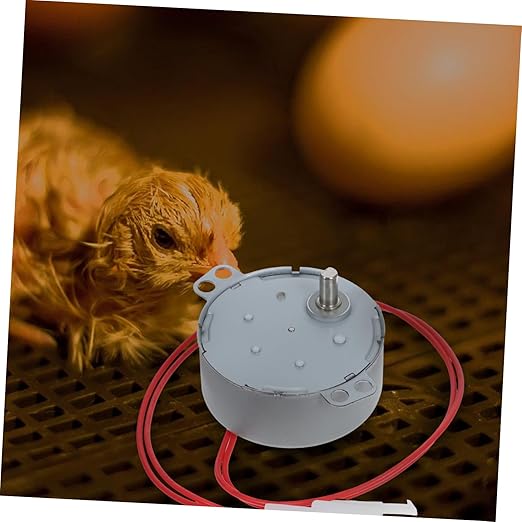 Egg Turner Motor Replacement for Chicken Incubator Automatic Rotator Accessory for Optimizing Hatching Rates Easy to Install Durable Material
