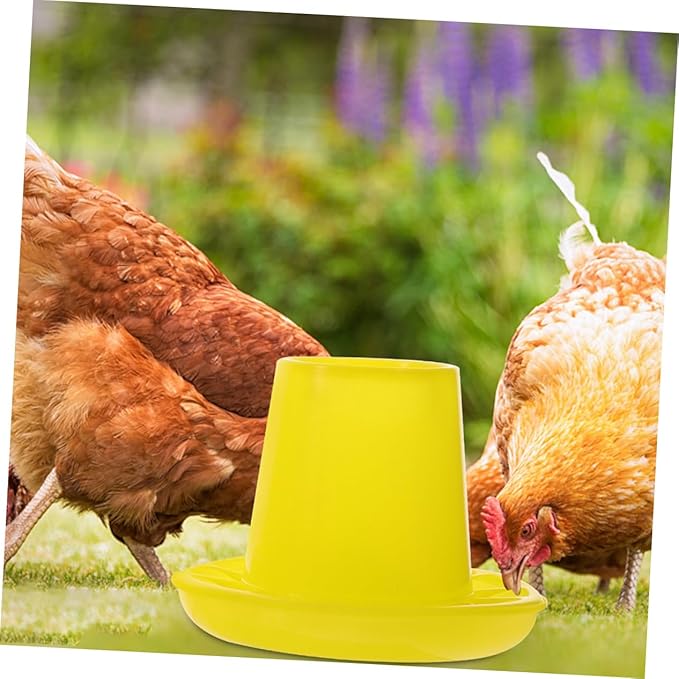Hanging Chicken Feeder Chick Waterer Automatic Feeder for Chickens Plastic Feeding Holder
