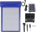 Automatic Chicken Coop Door, Auto Chicken Coop Door Opener with Timer & LED Display Controller, Multi Modes Aluminum Door for Home Farms, Chicken,