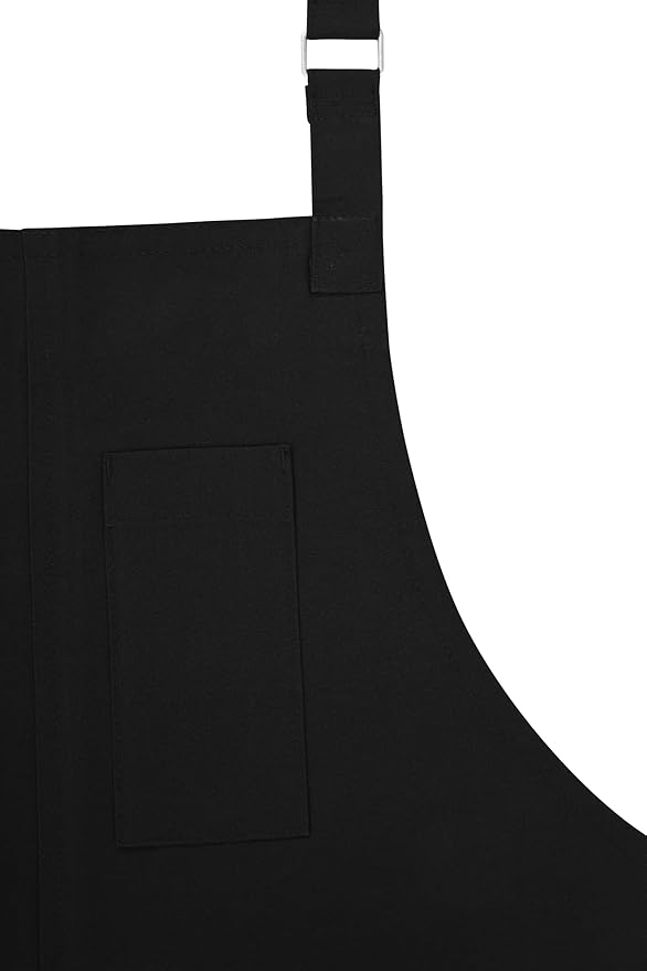 Chef Bib Aprons for Women and Men (Standard Dry Guard AA2095 & AA2095X) - Neck Strap Apron with Pockets 33"