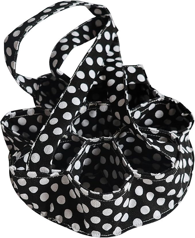 Large Egg Collecting & Gathering Basket Bag with 9 Pouches, Fresh, Durable Canvas Apron Egg Holder, Collector & Container for Duck, Chicken, Goose Eggs Collection