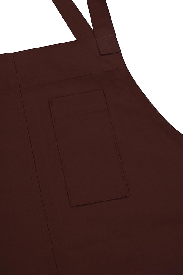 Chef Bib Aprons for Women and Men (Standard Dry Guard AA2095 & AA2095X) - Neck Strap Apron with Pockets 33"
