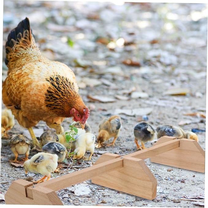 BESPORTBLE 2pcs Sturdy Wooden Chicken Roost and Perch Bird Roosting Bar Chick Wooden Stand Bird Cage Accessory