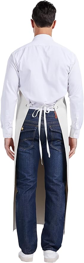 Nanxson Thick Rubber Waterproof Apron，Chemical Resistant，Heavy Duty Apron Adjustable for Dishwashing, Gardening, Butchering