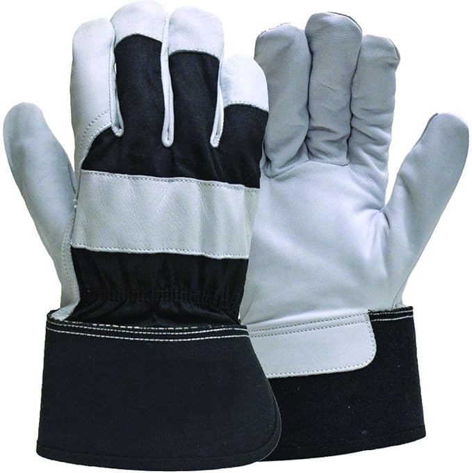 THEMONG YIROCK Goatskin Leather Gloves with Safety Cuff
