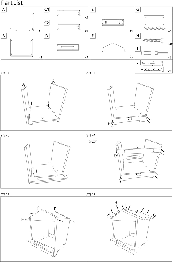 Nesting Boxes for Chickens, Nesting Boxe, Chickens Nesting Box, 6 Compartments - Wall Mount Wooden Egg Laying Nest Box for Chicken Coop,Large Size 11.42' L× 11.8' W × 14.96' H