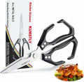 Kitchen Scissors All Purpose Kitchen Shears Heavy Duty for Cutting Chicken, Turkey, Meat, Bones, Vegetables Stainless Steel Spatchcock Shears Multipurpose Food Scissors