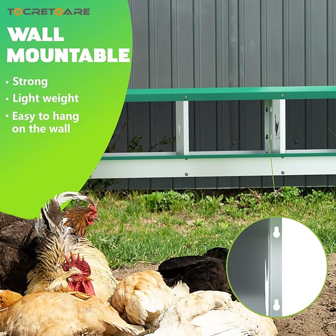 Chicken Nesting Boxes, 3 Hole Nesting Box for Laying Eggs, Heavy Duty Metal Nest Boxes for Chicken and Poultry to Collect Eggs, Chicken Laying Boxes Hens Chicken Coop Box