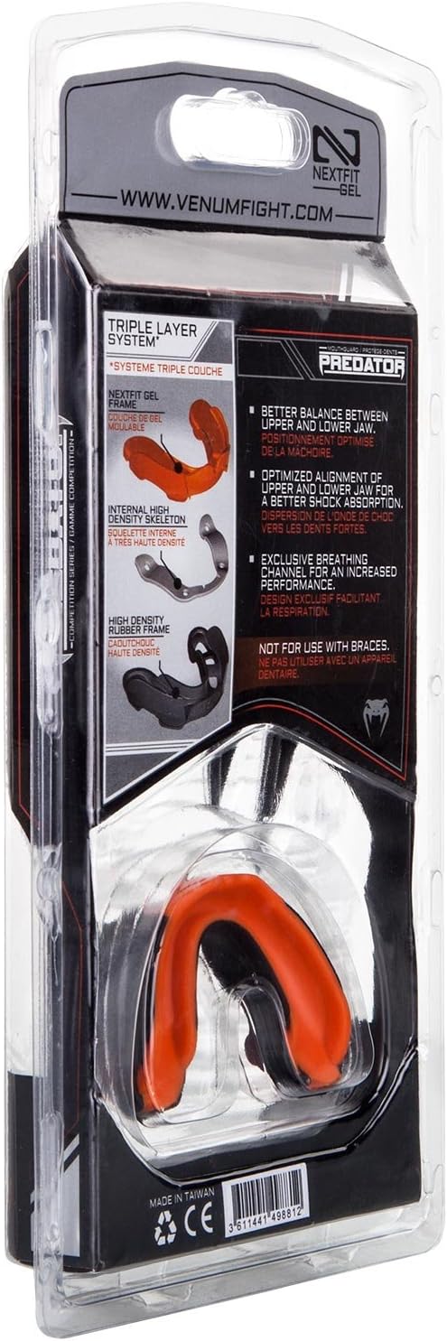 Venum Predator Mouthguard - Black/Neo Orange